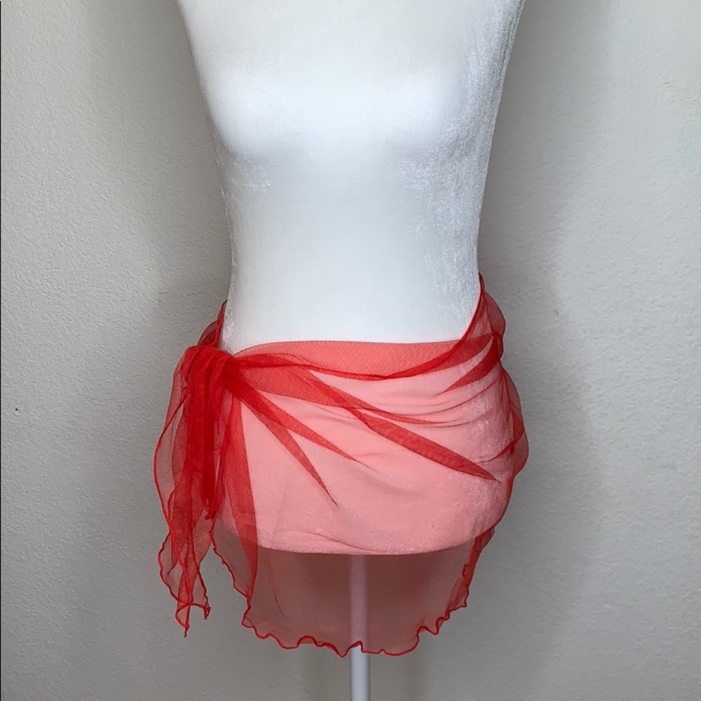 Red sarong